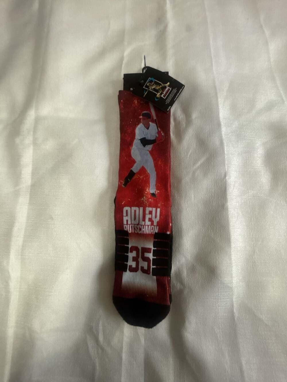 Strideline MLB Adley Rutschman Baltimore Orioles Galaxy Crew Socks